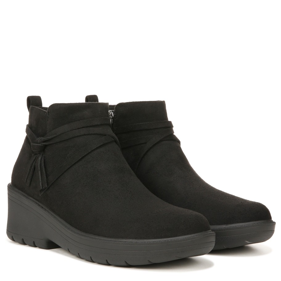 Boots Bzees | Blaine Ankle Bootie Black Fabric