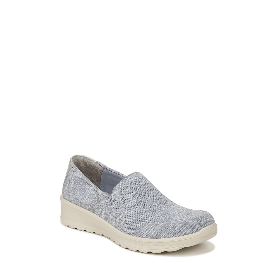 Slip Ons Bzees | Getty Slip On Blue Fabric