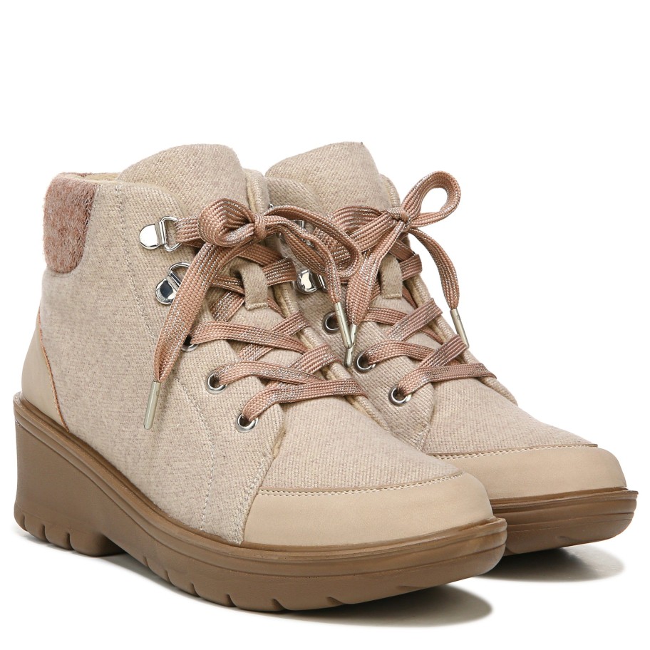 Boots Bzees | Brooklyn Bootie Beige Fabric