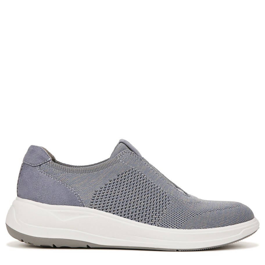 Slip Ons Bzees | Trophy Slip On Grey Fabric