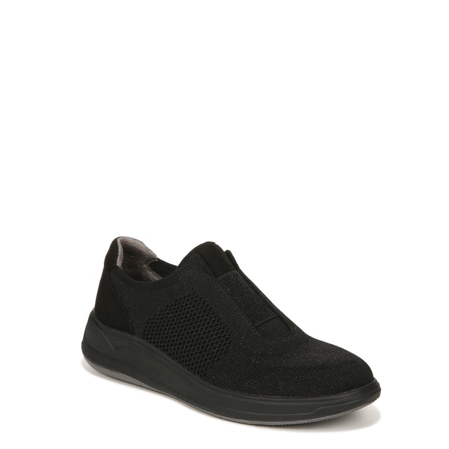 Slip Ons Bzees | Trophy Slip On Black Fabric