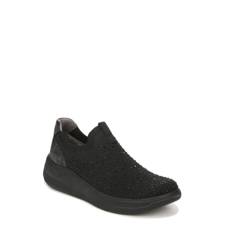 Slip Ons Bzees | Twilight Slip On Black Fabric