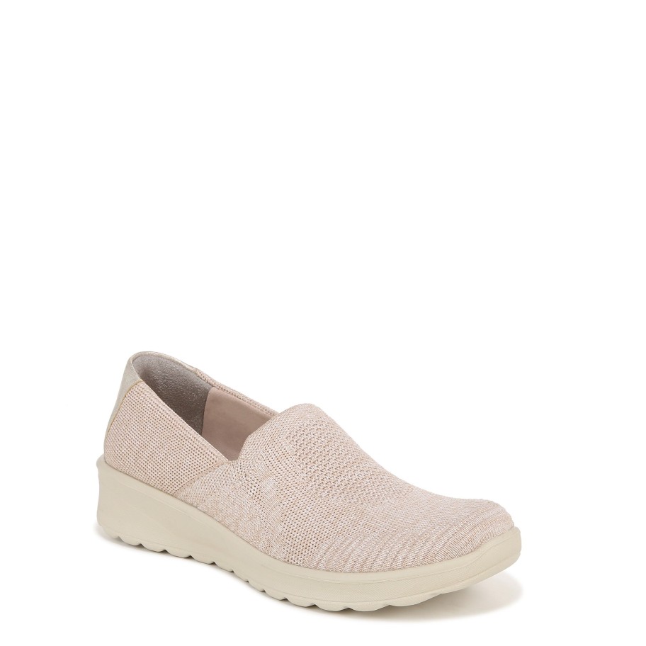 Slip Ons Bzees | Getty Slip On Beige Fabric