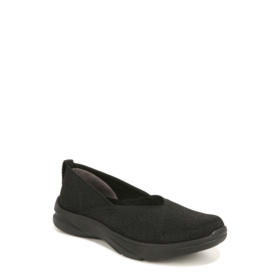 Slip Ons Bzees | Legacy Slip On Black Fabric