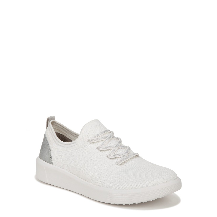 Slip Ons Bzees | March On Sneaker White Fabric