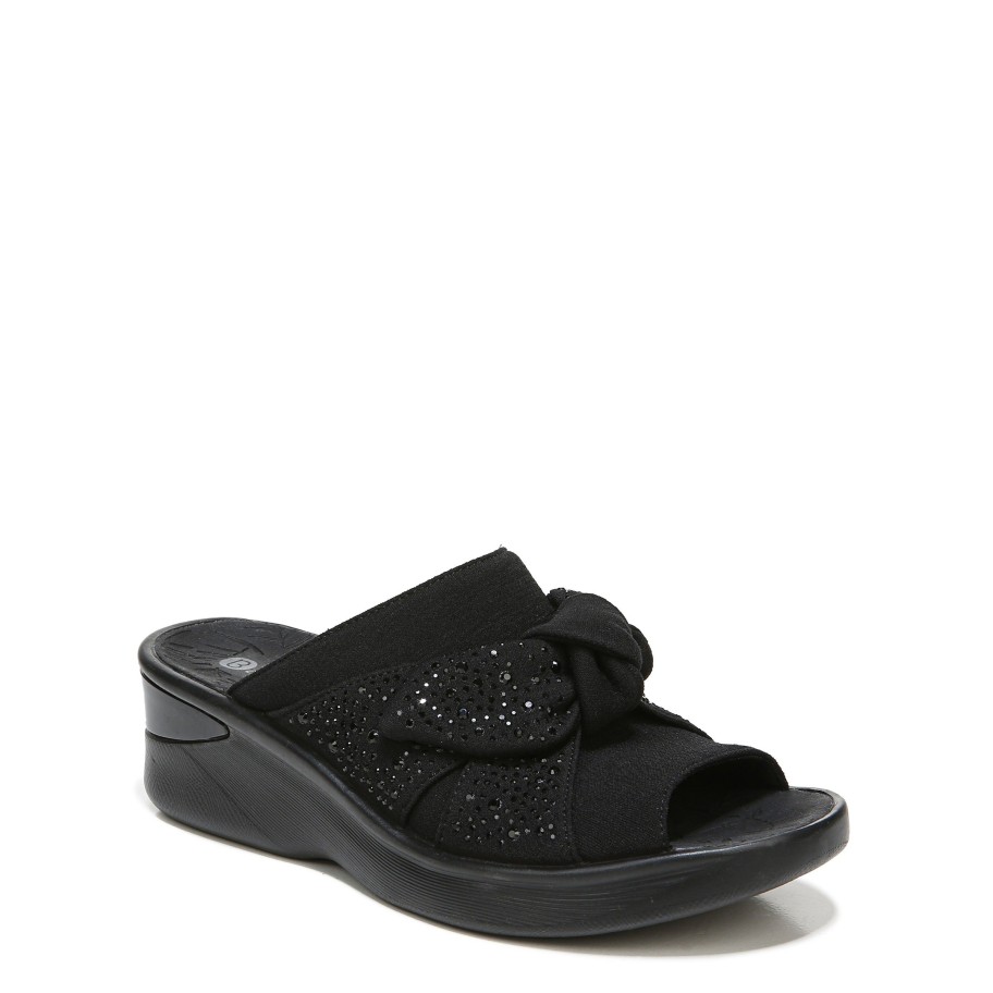 Sandals Bzees | Smile Bright Slide Sandal Black