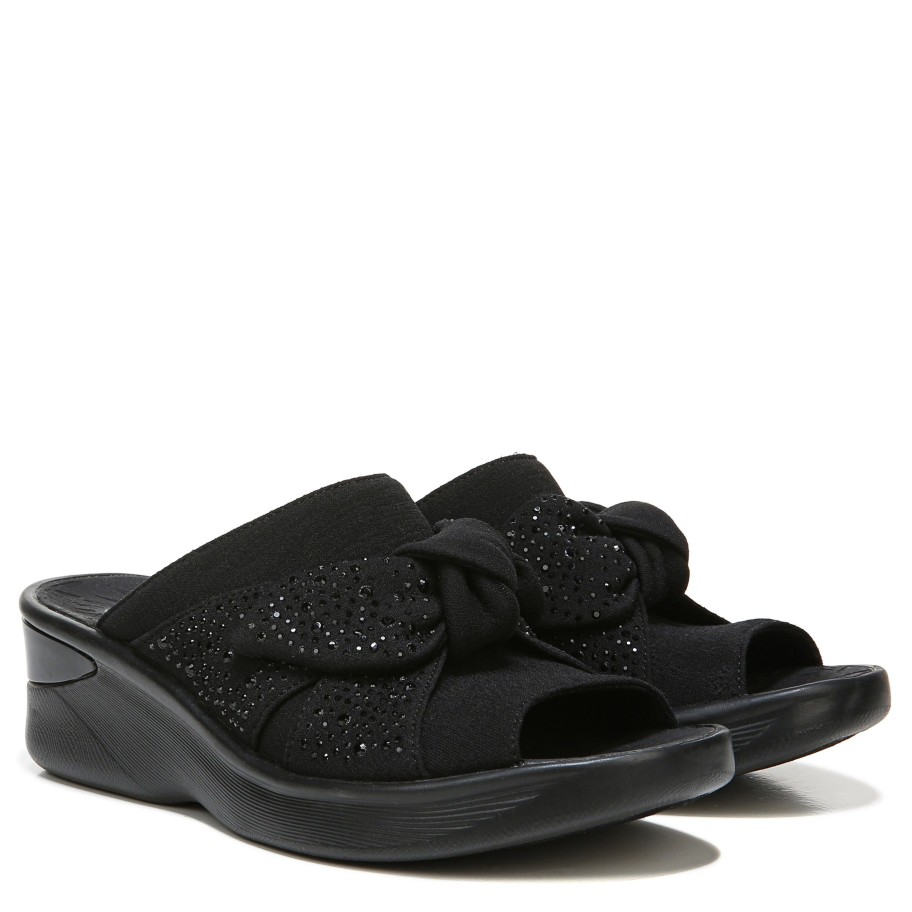 Sandals Bzees | Smile Bright Slide Sandal Black