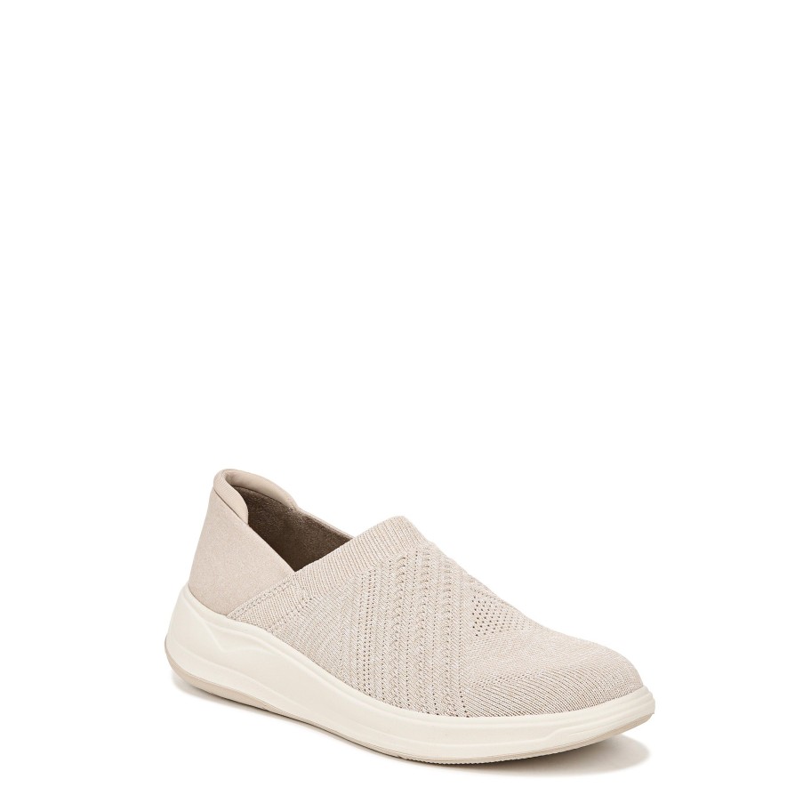 Slip Ons Bzees | Triumph Slip On Beige Fabric