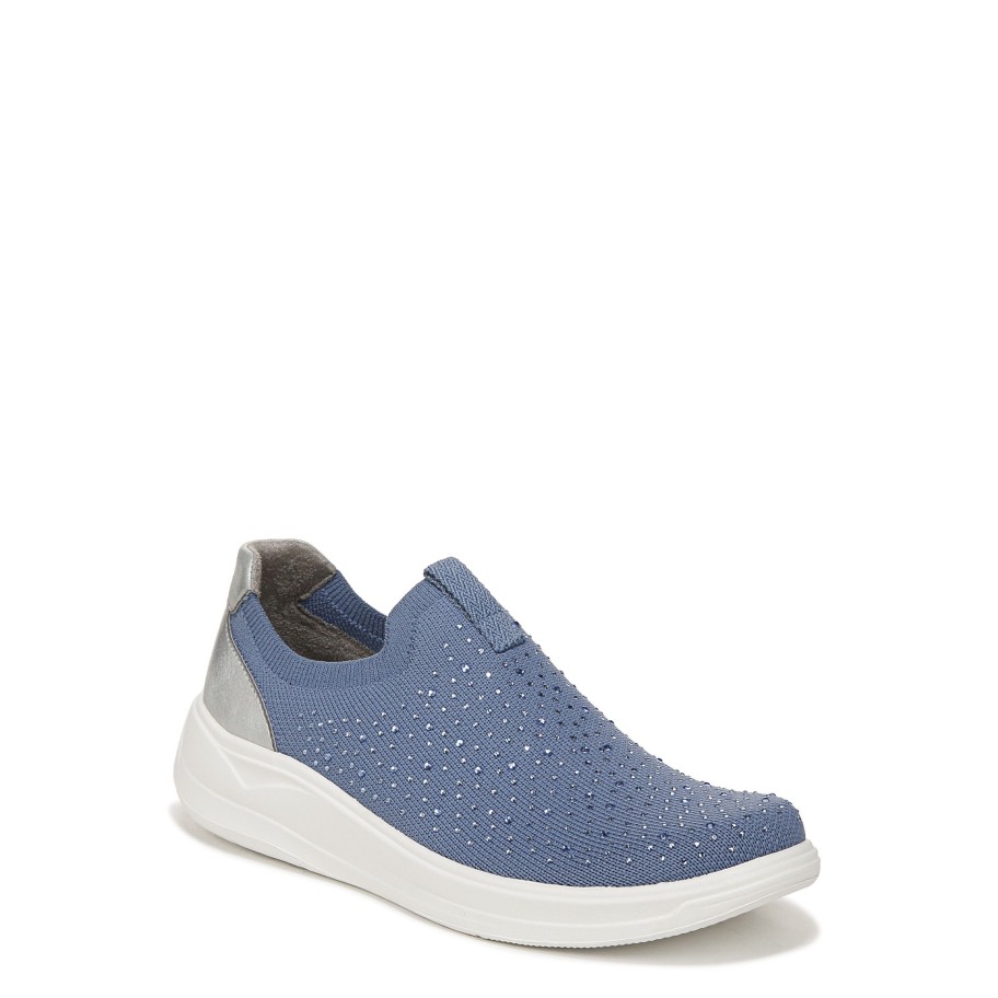 Slip Ons Bzees | Twilight Slip On Blue Fabric