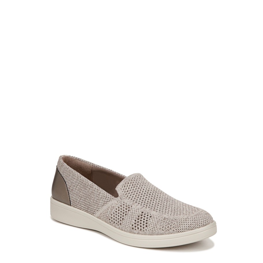 Slip Ons Bzees | Athena Slip On Latte Brown Fabric