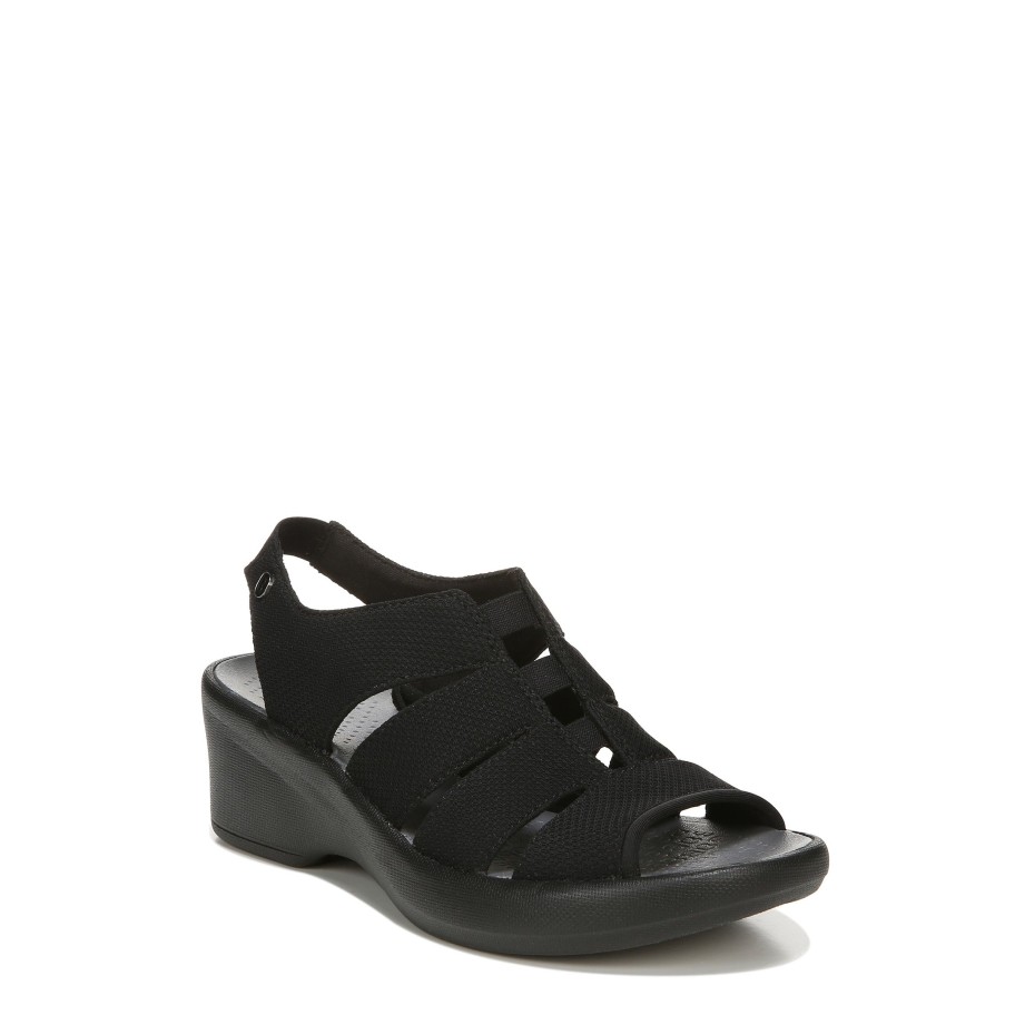 Sandals Bzees | Finale Peep Toe Sandal Black